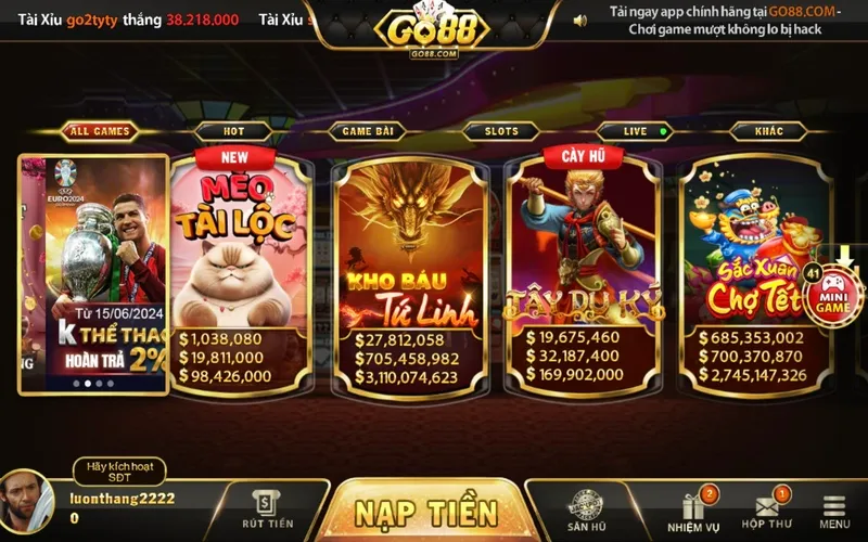 Kho báu tứ linh tại Go88 là một thể loại game có cách chơi khá đơn giản