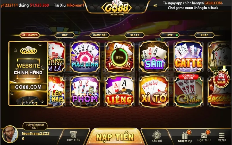 Poker Go88 là một loại hình cá cược nổi tiếng với cách chơi đơn giản