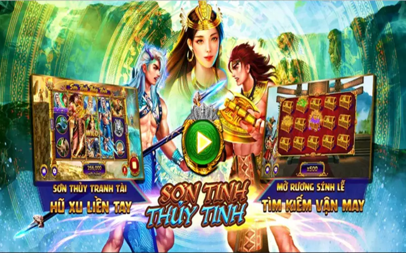 Sơn Tinh Thuỷ Tinh Go88 là game cá cược lấy cảm hứng dành cho thiếu nhi