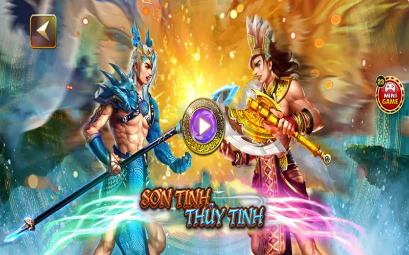 Sơn Tinh Thuỷ Tinh Go88 là game cá cược lấy cảm hứng nền văn học Việt Nam