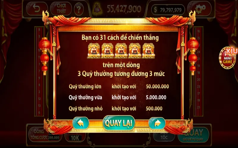 Thần tài Go88 là trò chơi nổ hũ có cách đặt cược mới lạ