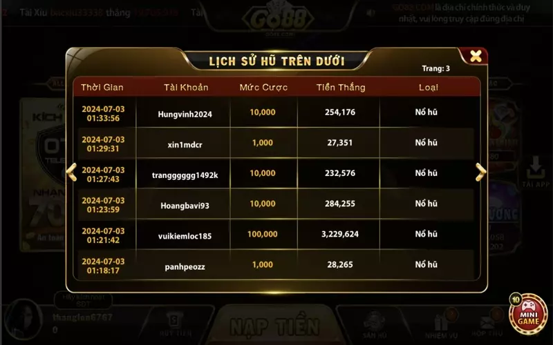 Trên dưới Go88 là một thể loại game có cách chơi khá dễ