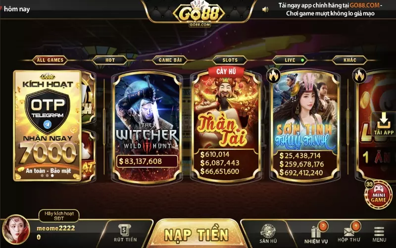 Hệ thống bảo mật thông tin ở tại nhà game Go88 là rất hiện đại